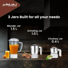 Bajaj Ninja PowerBlend 1000W JMG 3 Jars