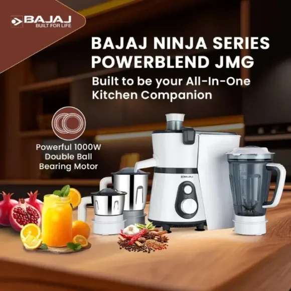 Bajaj Ninja PowerBlend 1000W JMG Features