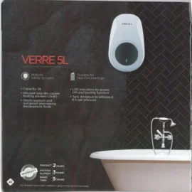 Bajaj Shield Verre Plus 5L Geyser Features