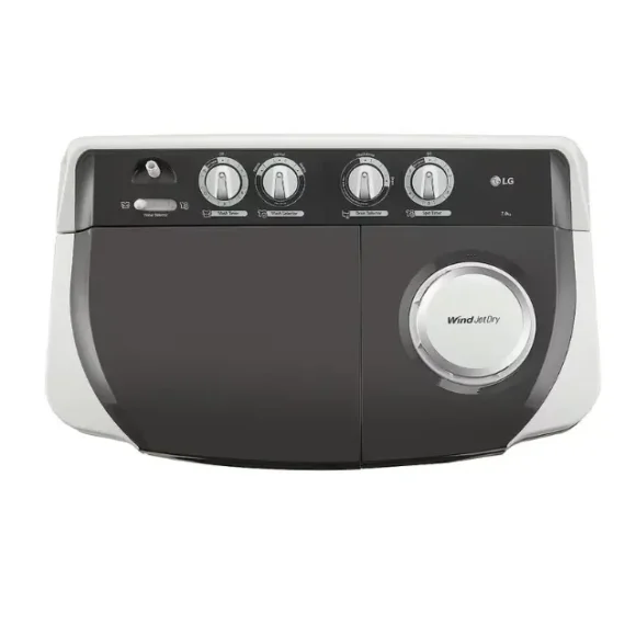 LG 7.5kg Semi-Automatic Washing Machine (P7510RGAZ)  Top View