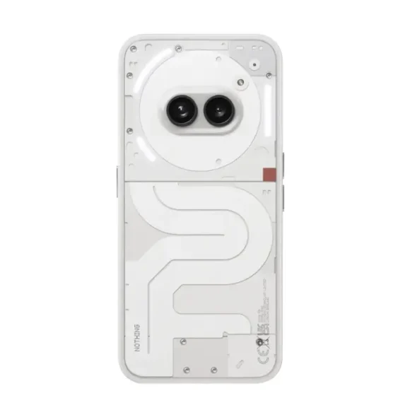 Nothing Phone 2a White Back View