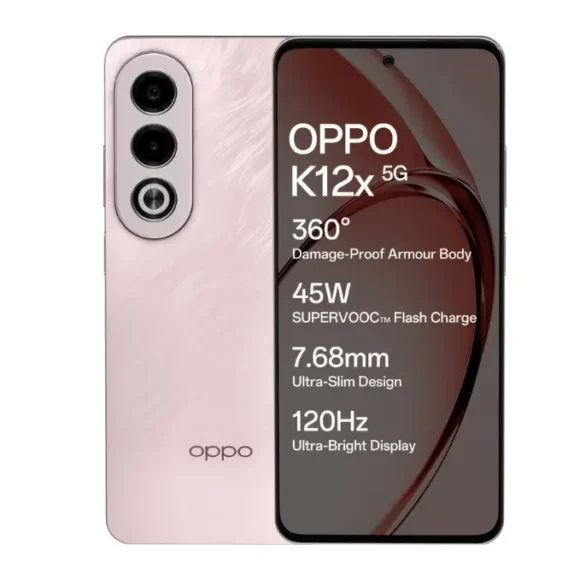 OPPO K12x 5G Pink View
