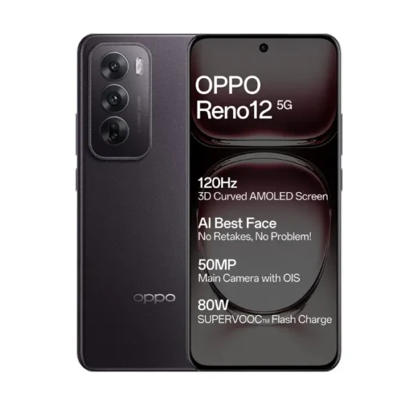 OPPO Reno12 5G Matte Brown View