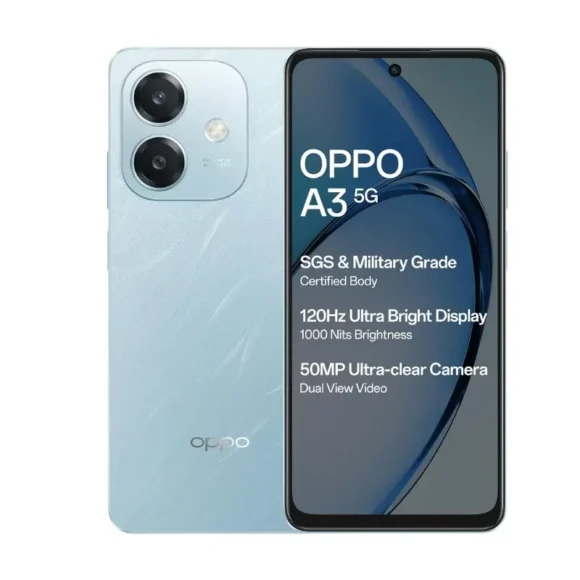 Oppo A3 5G Ocean Blue View