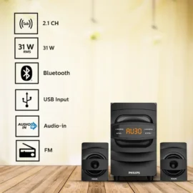 Philips MMS2625B94 Bluetooth Speaker Home Theatre Features