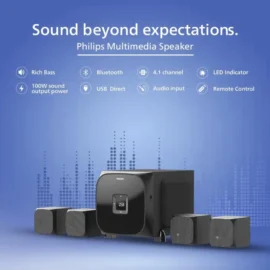 Philips SPA8170B94 100W Bluetooth Speaker Features