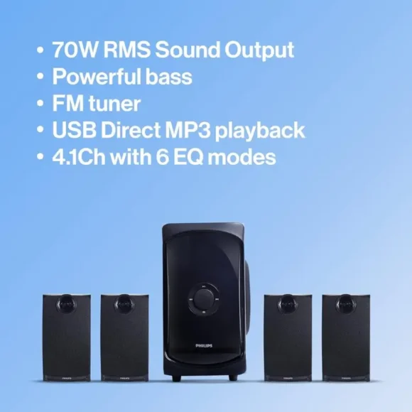 Philips TAV747794 Bluetooth Speaker Features
