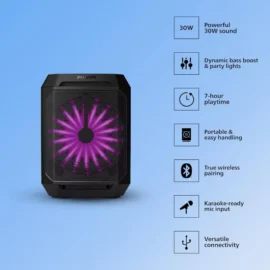 Philips TAX220894 Bluetooth Party Speaker Features