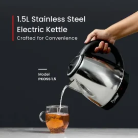 Prestige PKOSS 1.5L Electric Kettle Stainless Steel