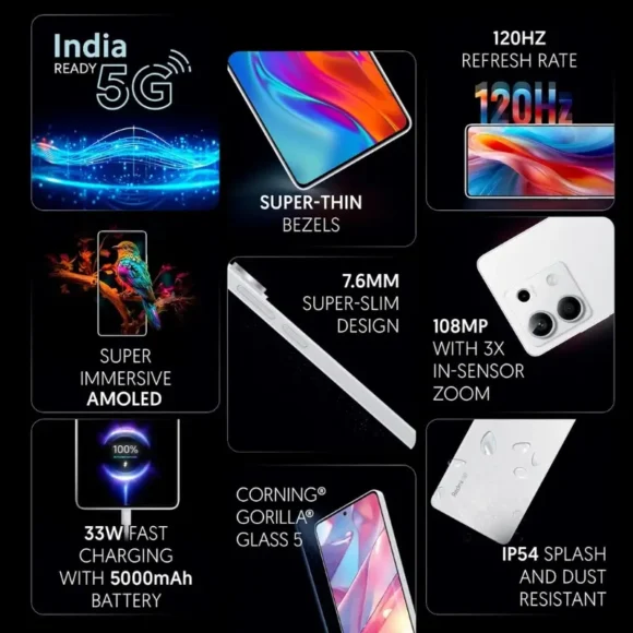 Redmi Note 13 5G Features