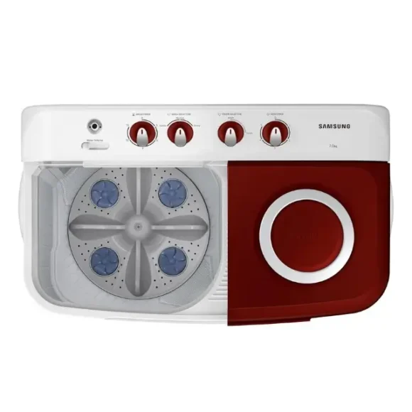Samsung 7kg Semi-Automatic Washing Machine WT70C3000RR Top View