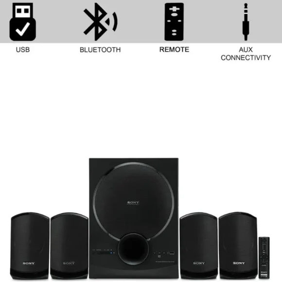Sony SA-D40 80W Bluetooth Home Theatre Features