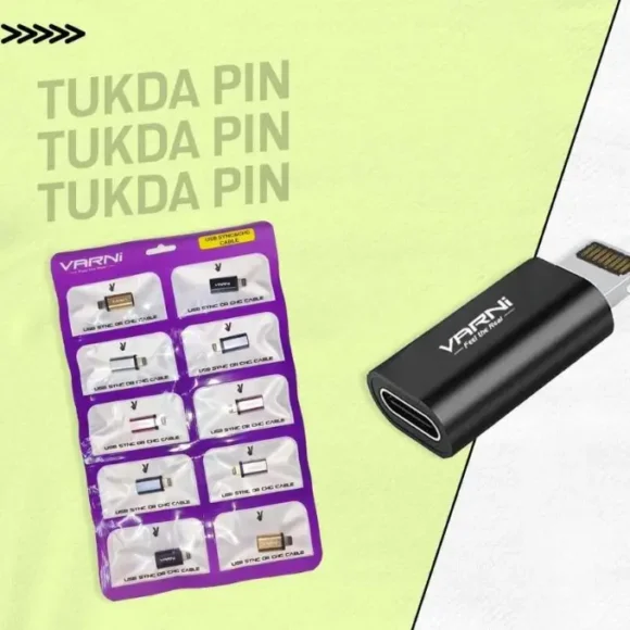 Varni Type-C to 5G Charging Pin (Metal)