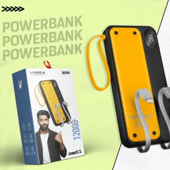 Varni X7 PD Power Bank 12000mAh