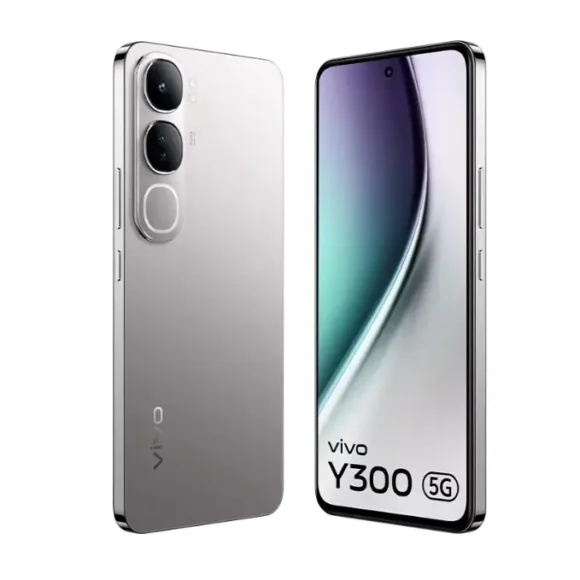 Vivo Y300 5G Titanium Silver View