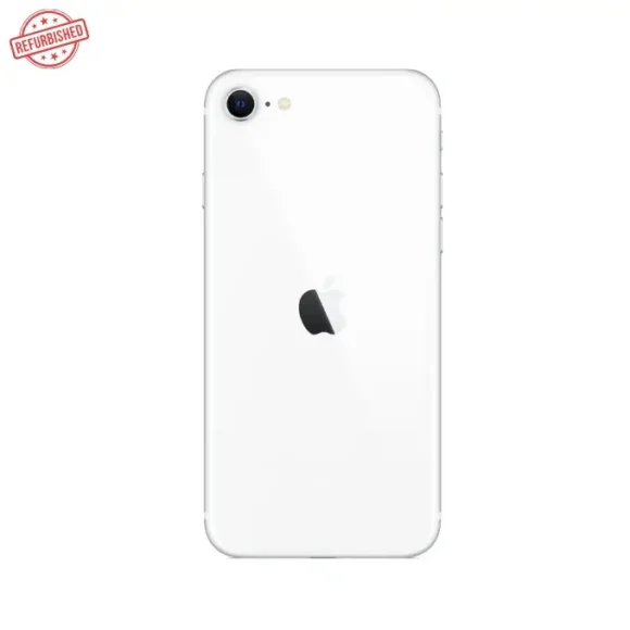 Apple iPhone SE 2020 Refurbished White Back View
