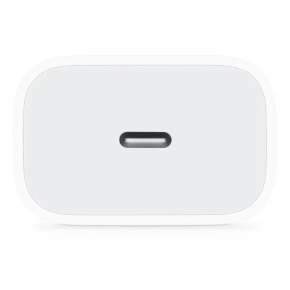 Apple 20W USB-C Power Adapter Front View