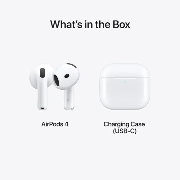 Apple AirPods 4 Box Includes