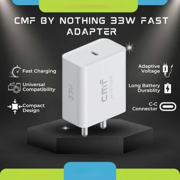 CMF by Nothing 33W Fast Charger Features