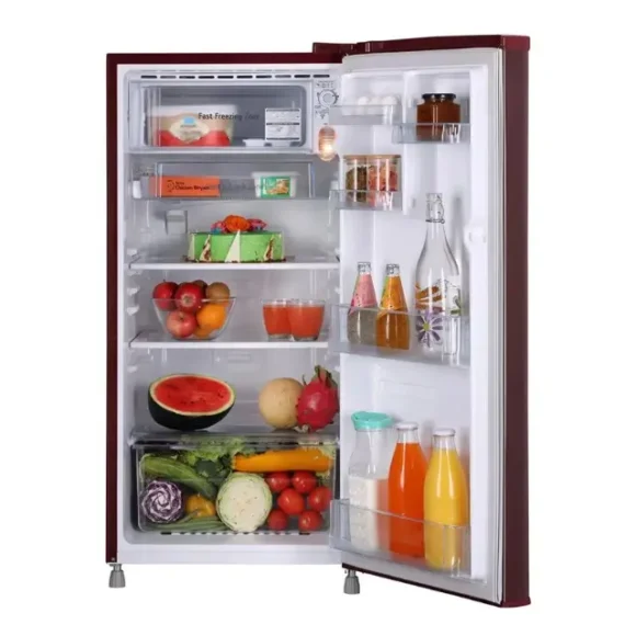 LG 185L Single Door Refrigerator (GL-B199OSTB) Inside View