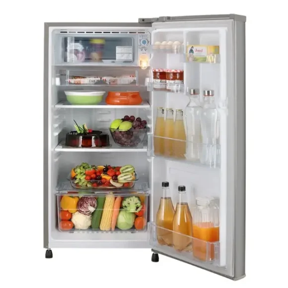 LG 188L Single Door Refrigerator Inside View