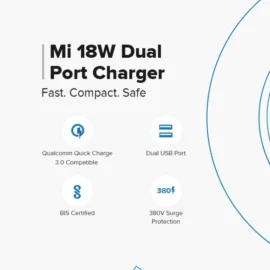 Mi 18W Dual Port Charger Features