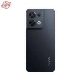 OPPO Reno 8 5G Refurbished Shimmer Black Back View