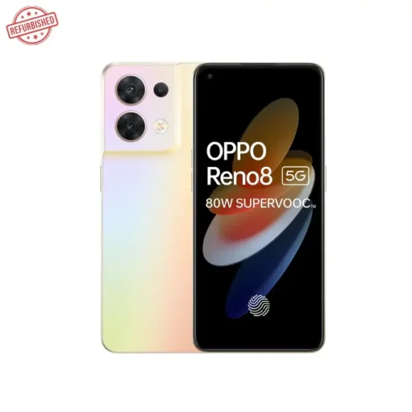 OPPO Reno 8 5G Refurbished Shimmer Gold