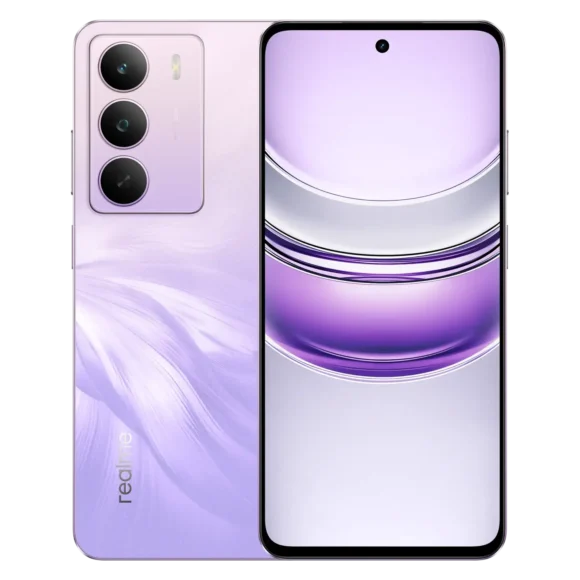 Realme C75 5G Purple Blossom View