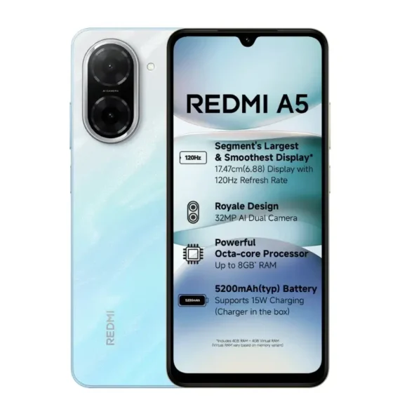 Redmi A5 Pondicherry Blue