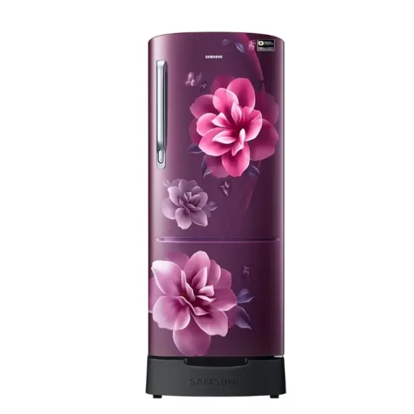 Samsung 183 L 4-Star Single Door Refrigerator (RR20D2825CR) Camellia Purple