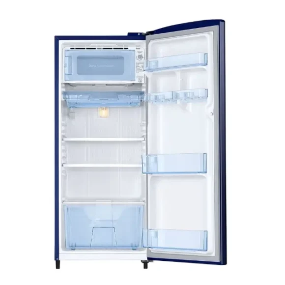 Samsung 183L 4 Star Direct Cool Single Door Refrigerator (RR20C2724HN) Inside View