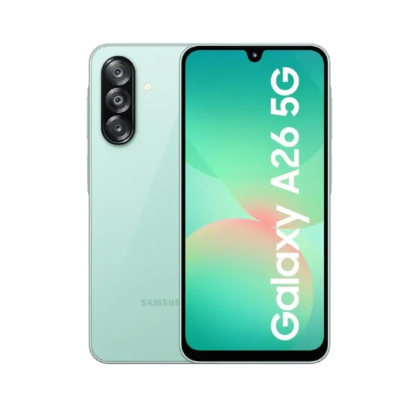 Samsung Galaxy A26 5G Awesome Mint View