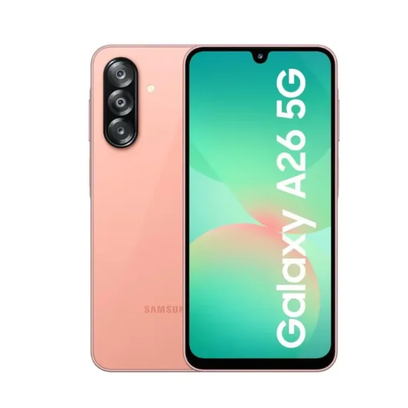 Samsung Galaxy A26 5G Awesome Peach View