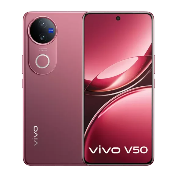 Vivo V50 5G Rose Red View