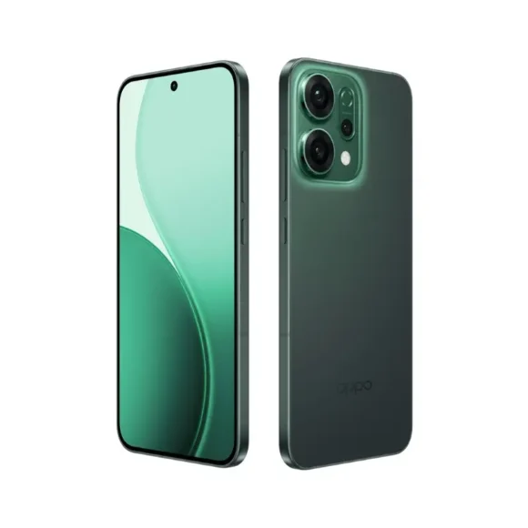 OPPO Reno 14 5G Forest Green Front View