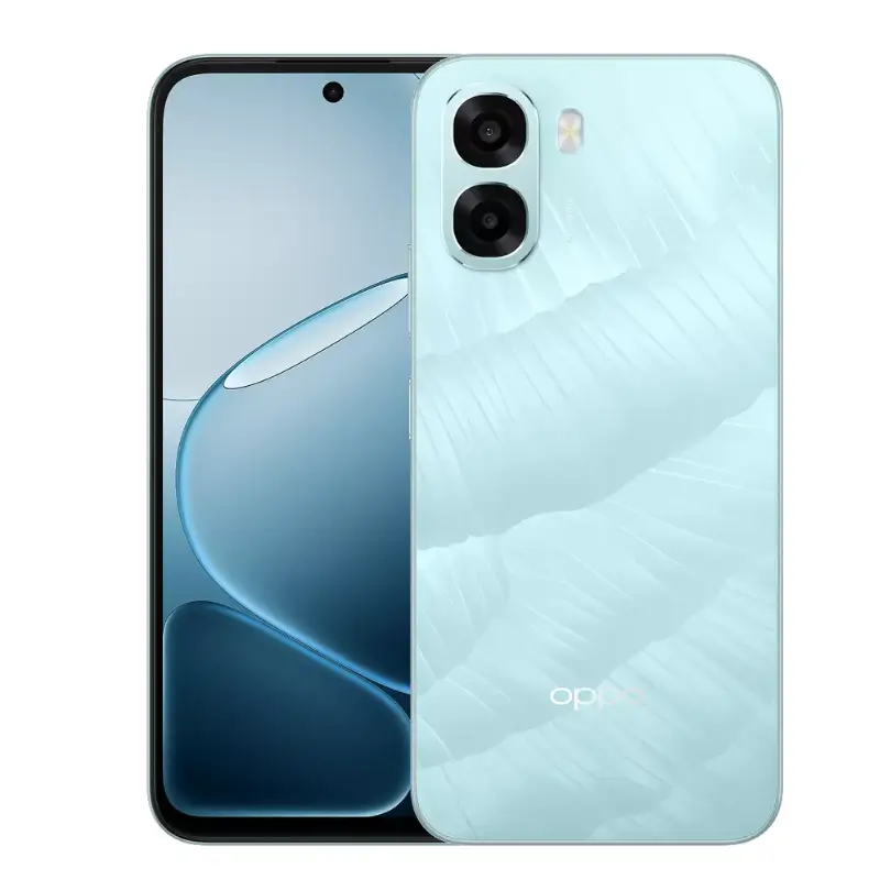 OPPO A6x 4G 2 OPPO A6x 5G Ice Blue Back View