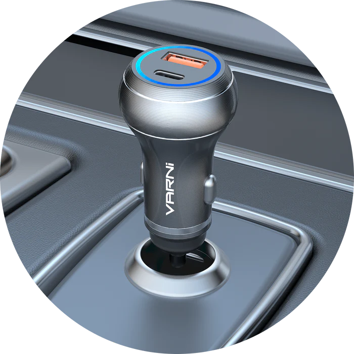 Varni C270 Car Charger 4 Varni C270 Car Charger Main Image