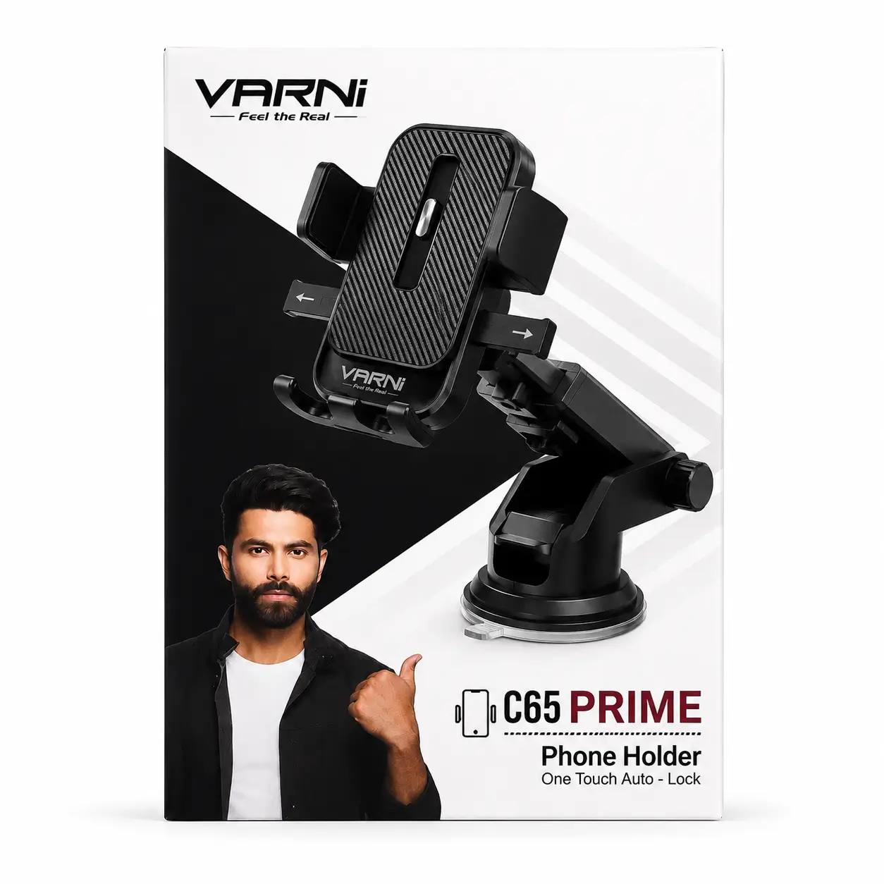 Varni C65 Prime Mobile Holder 4 Varni C65 Prime Mobile Phone Holder Front