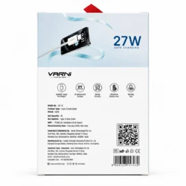 Varni CX15 Type-C 27W Cable Back Side