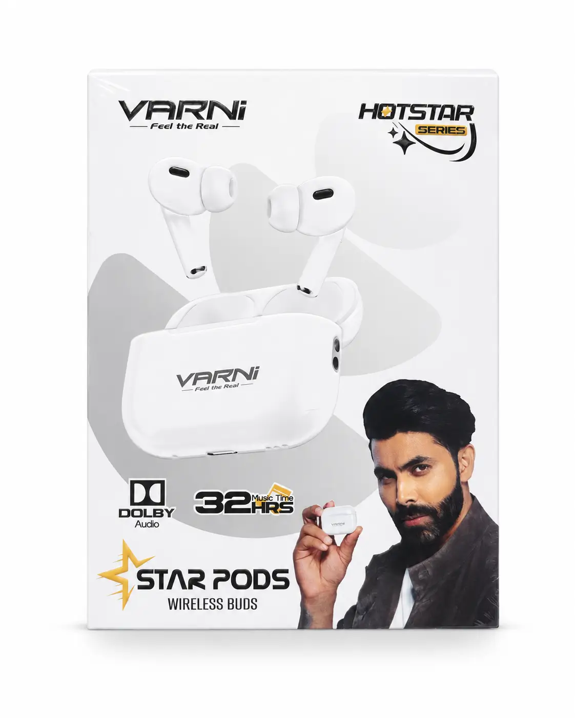 Varni Star Pods Earbuds 4 Varni Star Pods Earbuds Front Side