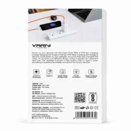 Varni VT 30W Fast Charger Back Side